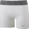 Mizuno Women's MVP Aero Vent Softball Sliding Shorts 2 Mizuno Women's MVP Aero Vent Softball Sliding Shorts -DUCK Sporting Goods 21MIZWWMVPRVNTSLDBBA White