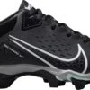 Nike Kids' Hyperdiamond 4 Keystone Softball Cleats -DUCK Sporting Goods 21NIKYWHYPRDMND4KRBB Black Grey