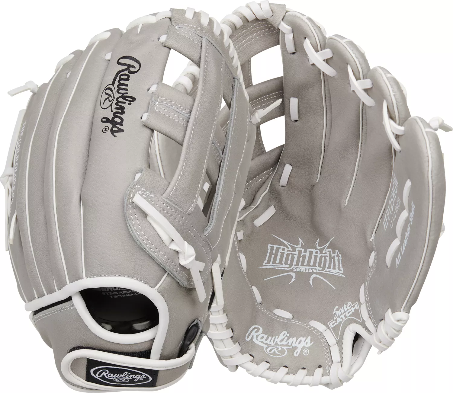 Rawlings 12.5'' Girls' Highlight Series Softball Glove 3 Rawlings 12.5'' Girls' Highlight Series Softball Glove