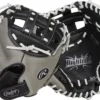 Rawlings 32.5'' Girls' Highlight Series Softball Catcher's Mitt 2022 2 Rawlings 32.5'' Girls' Highlight Series Softball Catcher's Mitt 2022 -DUCK Sporting Goods 21RAWWHGHLGHTCM32BAS Black Grey
