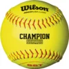 Wilson 11” ASA Champion Series Fastpitch Softball 2 Wilson 11” ASA Champion Series Fastpitch Softball -DUCK Sporting Goods 21WILU11SCHMPNSRSFPS