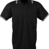 3N2 Men's Umpire Polo -DUCK Sporting Goods 223N2M3N2MPRPLXXXBBA Black