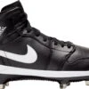Nike Men's Jordan 1 Retro Metal High Baseball Cleats 1 Nike Men's Jordan 1 Retro Metal High Baseball Cleats -DUCK Sporting Goods 22JDNMJRDN1RTRMTLCLT Black White
