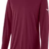 Mizuno Men's NXT Long Sleeve Shirt 1 Mizuno Men's NXT Long Sleeve Shirt -DUCK Sporting Goods 22MIZMMNSNXTLNGSLBBA Cardinal