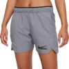 Nike Women's Dri-FIT Softball Shorts 2 Nike Women's Dri-FIT Softball Shorts -DUCK Sporting Goods 22NIKWNKSBSHRTSBLBBA Grey Black Black