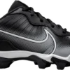 Nike Kids' Alpha Huarache Keystone 4 RM Baseball Cleats 1 Nike Kids' Alpha Huarache Keystone 4 RM Baseball Cleats -DUCK Sporting Goods 22NIKYLPHHRCH4KYSRBB Black Grey