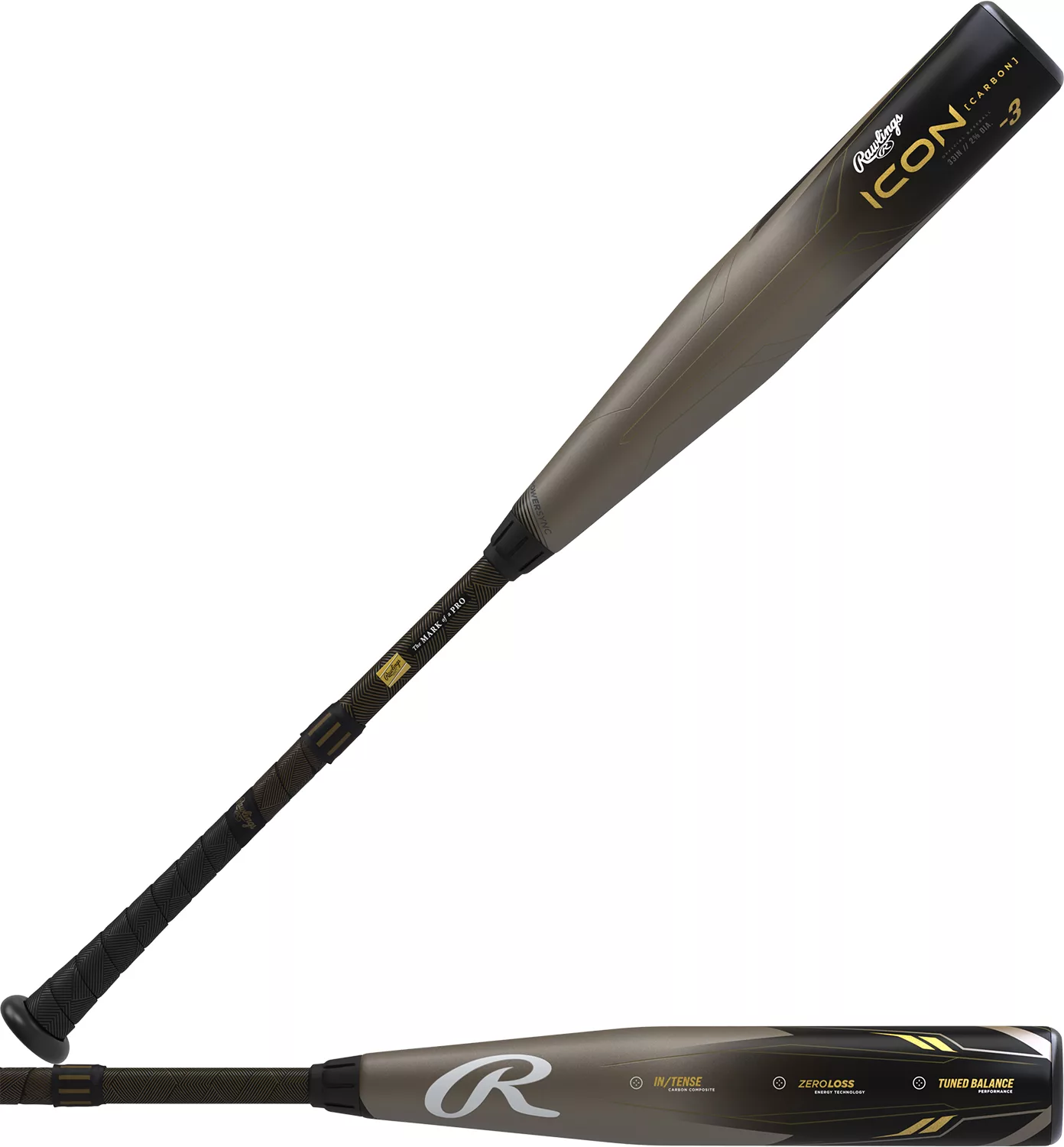 Rawlings Icon BBCOR Bat 2023 (-3) 3 Rawlings Icon BBCOR Bat 2023 (-3)