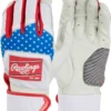 Rawlings Adult Workhorse '22 Batting Gloves -DUCK Sporting Goods 22RAWMWRKHRSS22XXBTG Red White Blue