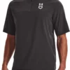 Under Armour Men's Utility Short Sleeve Cage Jacket 2 Under Armour Men's Utility Short Sleeve Cage Jacket -DUCK Sporting Goods 22UARMMTLTYSSCGJCBBA Jet Gray White