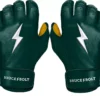 Bruce Bolt Adult Short Cuff Gold Palm Batting Gloves -DUCK Sporting Goods 22XRAMBBSHRTCFFGLBTG Green
