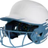 Rawlings Senior Mach Ice Softball Batting Helmet 2 Rawlings Senior Mach Ice Softball Batting Helmet -DUCK Sporting Goods 23RAWASRMCHCSFTBLBTH White Columbia Blue