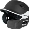 Rawlings Junior VELO Baseball Batting Helmet W/ Reversible Jaw Guard 1 Rawlings Junior VELO Baseball Batting Helmet W/ Reversible Jaw Guard -DUCK Sporting Goods 23RAWYVLRVMTTGLSSBTH Black White