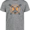 Under Armour Boys' Cross Bat Short Sleeve T-Shirt -DUCK Sporting Goods 23UARTCRSSBTSSXXXBBA Steel