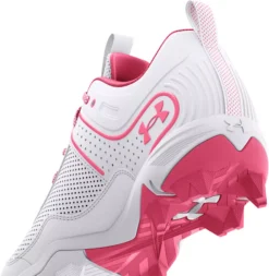Under Armour Kids' Glyde RM Softball Cleats -DUCK Sporting Goods 3024331 101 WhiteWhite DET