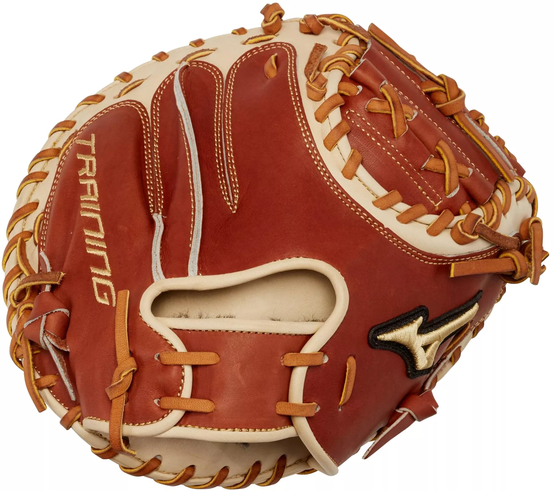 Mizuno 27.5'' Pro Select Series Catcher's Training Mitt 4 Mizuno 27.5'' Pro Select Series Catcher's Training Mitt - Image 2