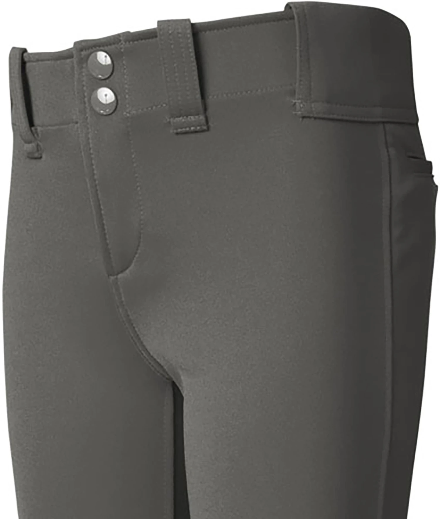 Mizuno Girls' Belted Softball Pants 10 Mizuno Girls' Belted Softball Pants - Image 8