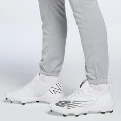 Mizuno Boys' Select Pro Baseball Pants -DUCK Sporting Goods 350595 Grey MODDET alt2