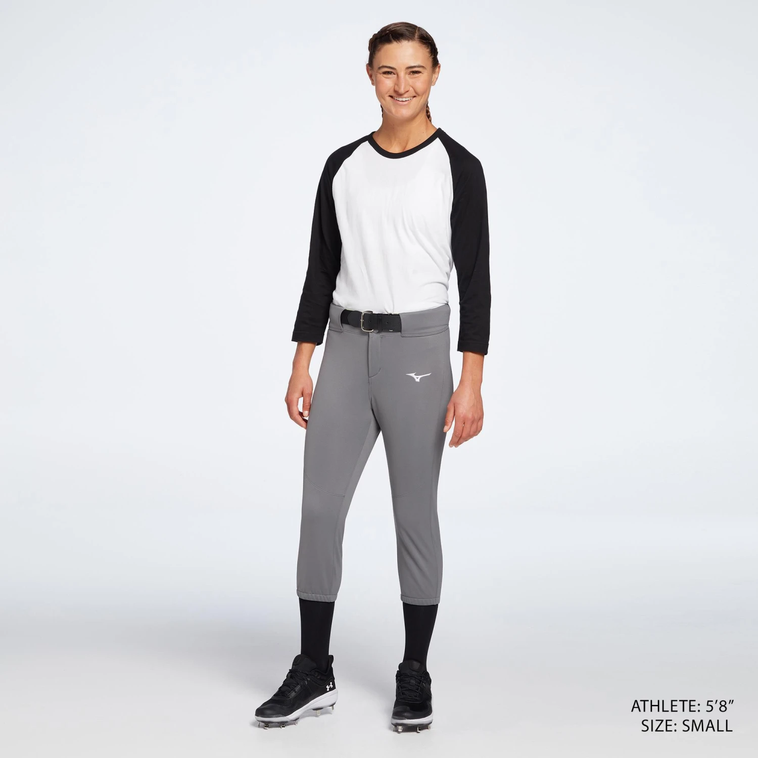 Mizuno Women's Belted Stretch Softball Pants 4 Mizuno Women's Belted Stretch Softball Pants - Image 2