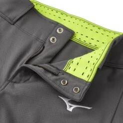 Mizuno Women's Belted Stretch Softball Pants 17 Mizuno Women's Belted Stretch Softball Pants -DUCK Sporting Goods 350782 929203 Charcoal DET