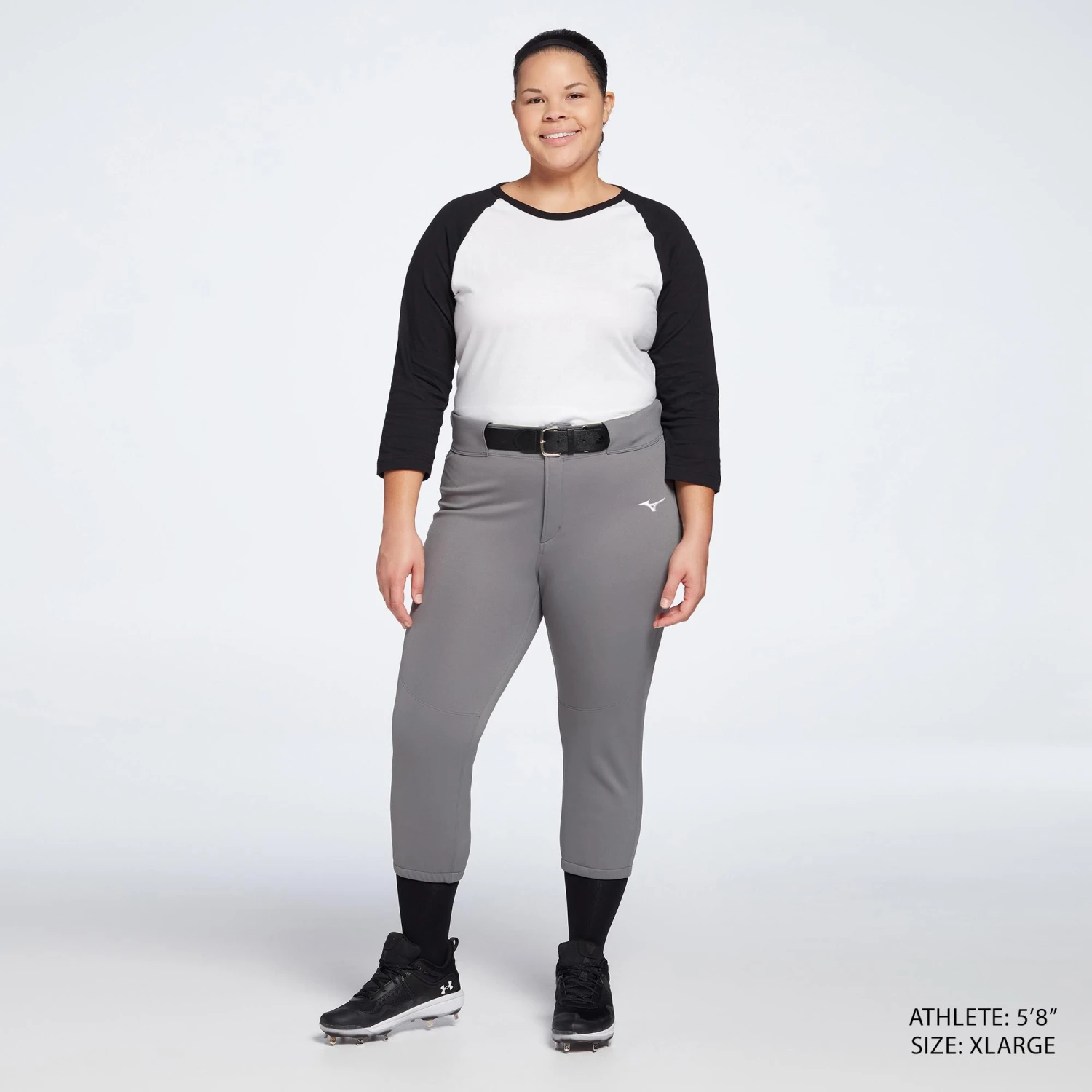 Mizuno Women's Belted Stretch Softball Pants 5 Mizuno Women's Belted Stretch Softball Pants - Image 3