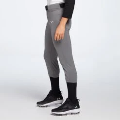 Mizuno Women's Belted Stretch Softball Pants 18 Mizuno Women's Belted Stretch Softball Pants -DUCK Sporting Goods 350782 929203 Charcoal MODSDE