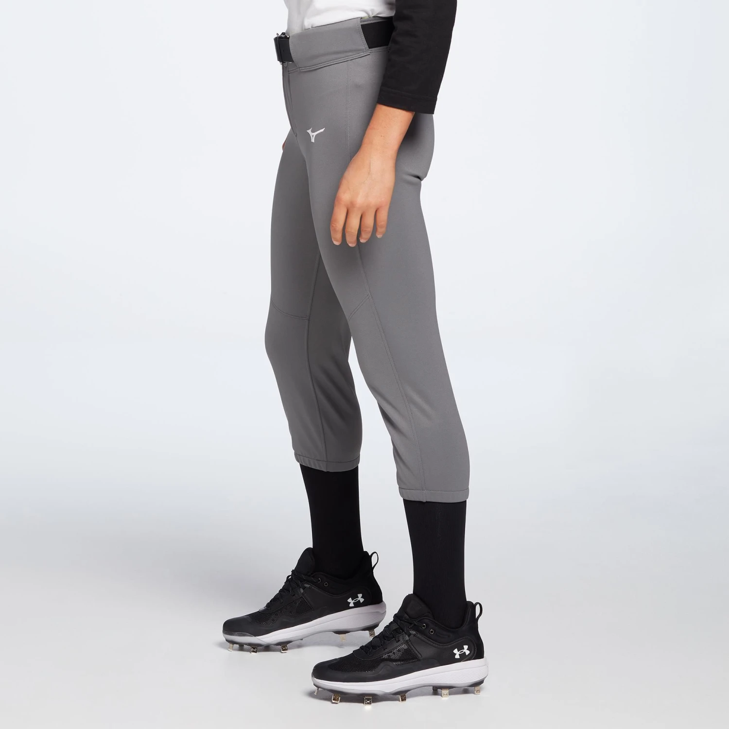 Mizuno Women's Belted Stretch Softball Pants 9 Mizuno Women's Belted Stretch Softball Pants - Image 7