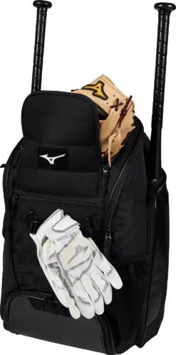 Mizuno Pro Bat Pack -DUCK Sporting Goods 360316 909001 Black FRT alt1