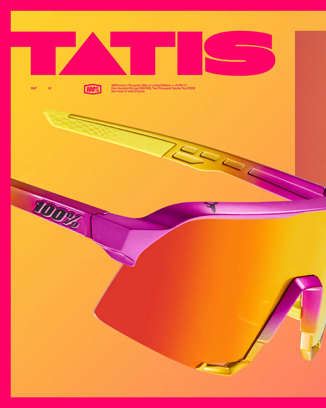 100% Tatis 23 LE S3 Sunglasses 9 100% Tatis 23 LE S3 Sunglasses - Image 7