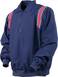 3N2 Men's Umpire 1/2 Zip Jacket -DUCK Sporting Goods 7200U 03 Navy SDE