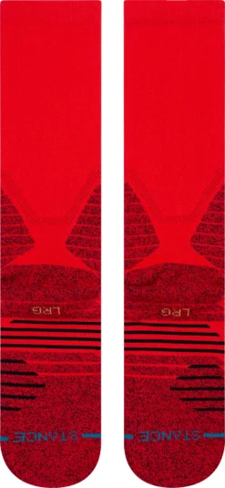 Stance Adult Performance Crew Socks -DUCK Sporting Goods A557A20IHC Red LDB