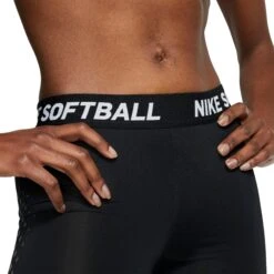 Nike Women's Dri-FIT Softball Slider Shorts 10 Nike Women's Dri-FIT Softball Slider Shorts -DUCK Sporting Goods AV6633 010 TMBlackTMWhite MODDET