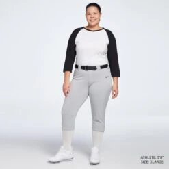 Nike Women's Vapor Select Softball Pants -DUCK Sporting Goods AV6642 052 TmBlueGreyTmBlack MODSTL