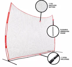 Rukket Sports 16' X 10' Multi-Sport Barrier Net 10 Rukket Sports 16' X 10' Multi-Sport Barrier Net -DUCK Sporting Goods BARR300 NOCOLOR DET alt1