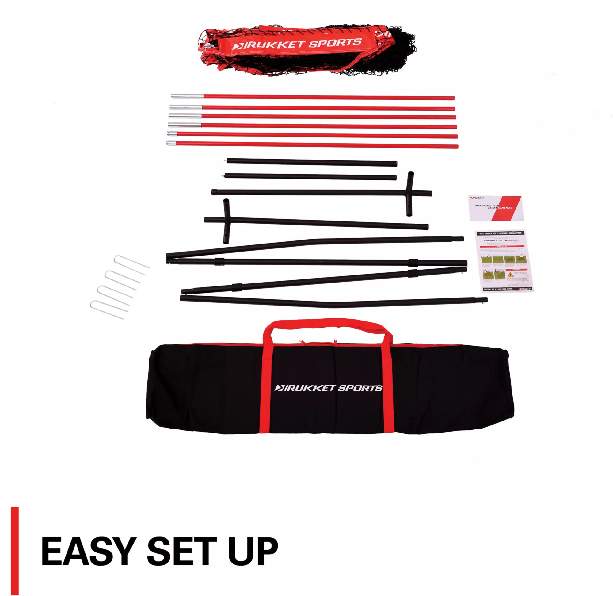 Rukket Sports 16' X 10' Multi-Sport Barrier Net 8 Rukket Sports 16' X 10' Multi-Sport Barrier Net - Image 6