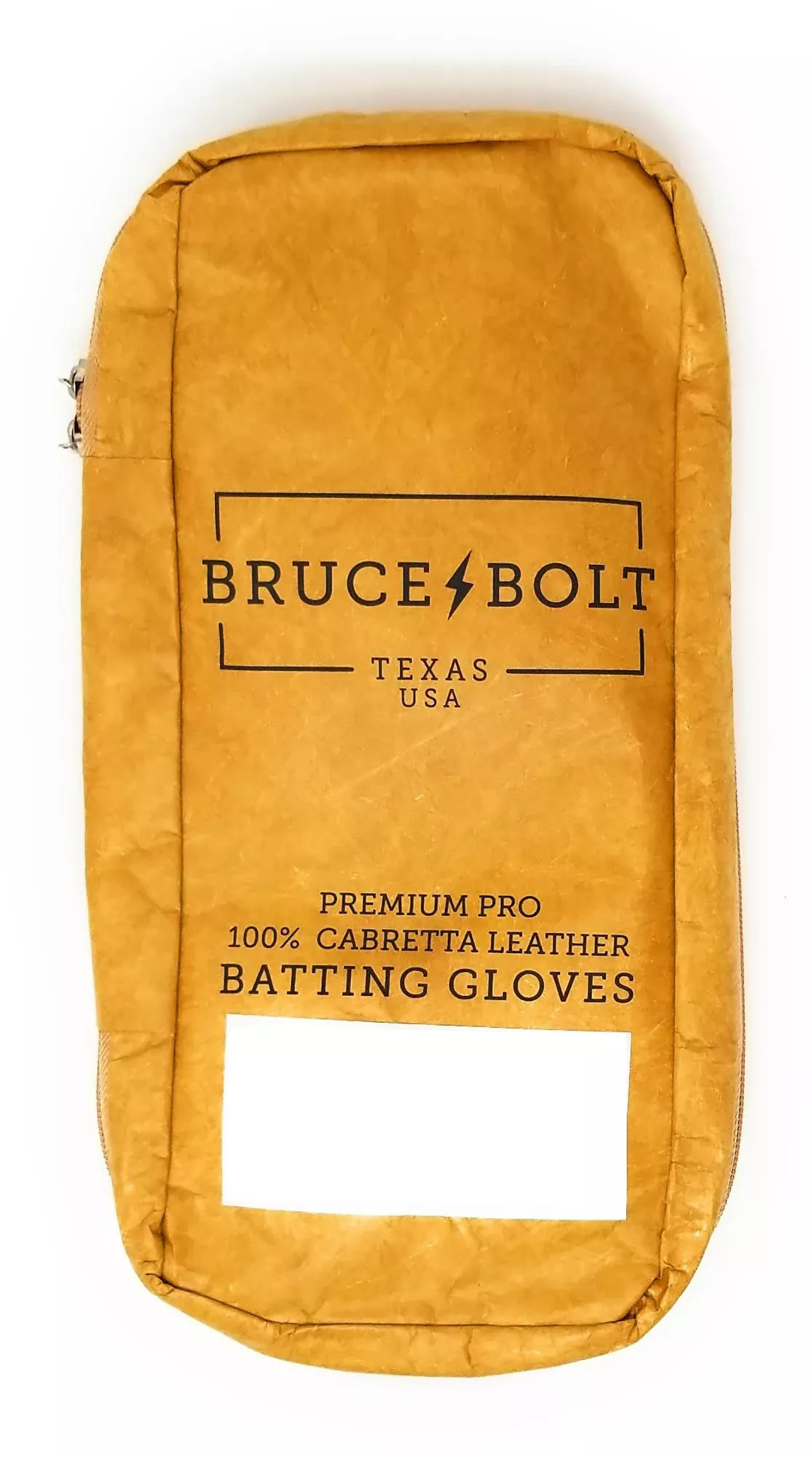 Bruce Bolt Youth Short Cuff Gold Palm Batting Gloves 5 Bruce Bolt Youth Short Cuff Gold Palm Batting Gloves - Image 3