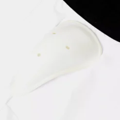 Adidas Boys' Triple Stripe Sliding Shorts W/ Cup 12 Adidas Boys' Triple Stripe Sliding Shorts W/ Cup -DUCK Sporting Goods BBA12021 White DET alt1