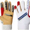 Warstic Adult Workman3 Batting Gloves -DUCK Sporting Goods BG W2 RWB RedWhiteBlue HAND