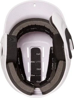 Adidas Junior Captain Baseball Batting Helmet W/ Jaw Guard -DUCK Sporting Goods BTE00419LH WHT NOCOLOR TOP