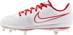 Nike Women's Lunar Hyperdiamond 3 Pro Metal Fastpitch Softball Cleats 7 Nike Women's Lunar Hyperdiamond 3 Pro Metal Fastpitch Softball Cleats -DUCK Sporting Goods CD0110 107 WhiteRed INS