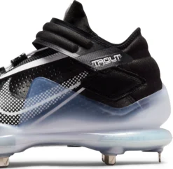 Nike Men's Force Zoom Trout 7 Metal Baseball Cleats -DUCK Sporting Goods CI3134 005 WhiteBlack DET alt2