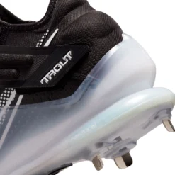 Nike Men's Force Zoom Trout 7 Metal Baseball Cleats -DUCK Sporting Goods CI3134 005 WhiteBlack DET alt3