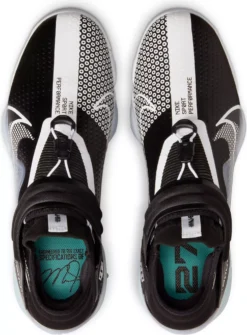 Nike Men's Force Zoom Trout 7 Metal Baseball Cleats -DUCK Sporting Goods CI3134 005 WhiteBlack TOP