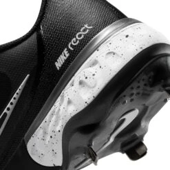 Nike Men's Alpha Huarache Elite 3 Metal Baseball Cleats -DUCK Sporting Goods CK0746 010 BlackBlack DET alt1