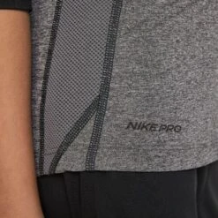 Nike Boys' Baseball Pro Cool Raglan Tee -DUCK Sporting Goods CT2682 066 BlackGrey DET