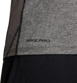 Nike Men's Pro 3/4 Sleeve Baseball Top -DUCK Sporting Goods CT2689 063 BlackDarkGreen MODDET