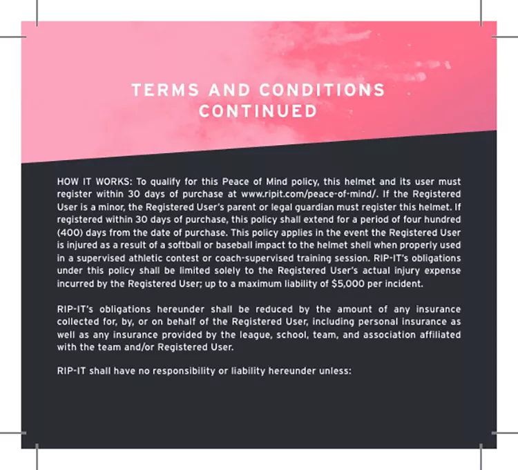 RIP-IT Vision Classic Pinstripe Softball Batting Helmet 7 RIP-IT Vision Classic Pinstripe Softball Batting Helmet - Image 5