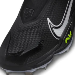 Nike Men's Force Zoom Trout 8 Elite Metal Baseball Cleats -DUCK Sporting Goods CZ5913 010 BlackGrey DET alt1