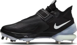 Nike Men's Force Zoom Trout 8 Elite Metal Baseball Cleats -DUCK Sporting Goods CZ5913 010 BlackGrey INS