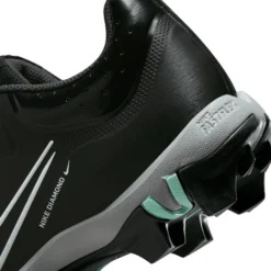 Nike Women's Hyperdiamond 4 Keystone Softball Cleats 16 Nike Women's Hyperdiamond 4 Keystone Softball Cleats -DUCK Sporting Goods CZ5918 010 BlackGrey DET alt1