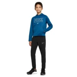 Nike Boys Therma-FIT Baseball Hoodie -DUCK Sporting Goods DC8387 476 CourtBlue DET alt4